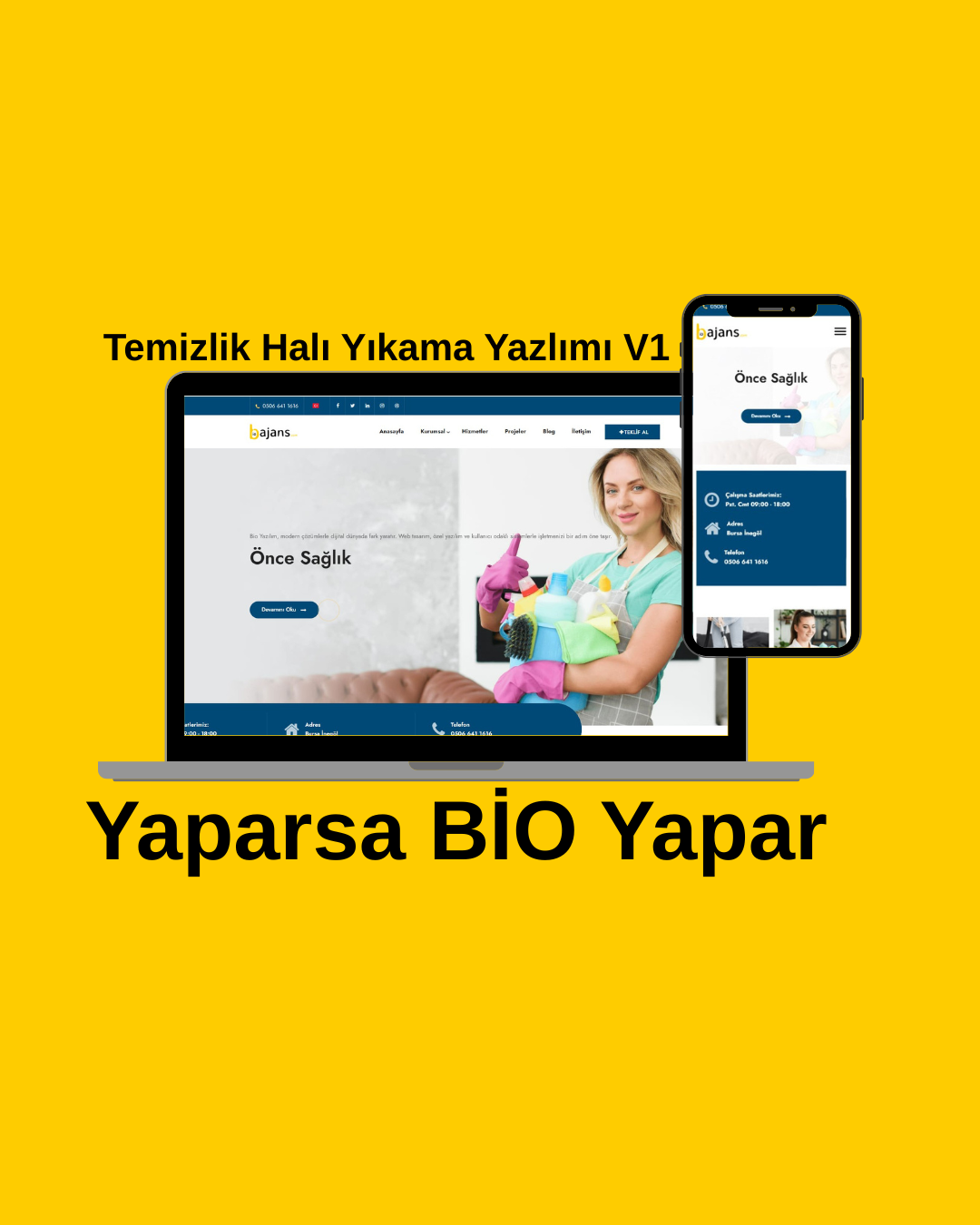Kurumsal Ev Temizliği Ve Halı Yıkama V1 Yazılımı